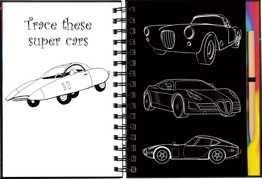 Super Scratch and Sketch Book