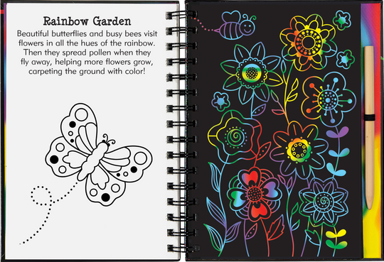Rainbow Magic Scratch and Sketch Book