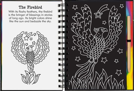 Rainbow Magic Scratch and Sketch Book