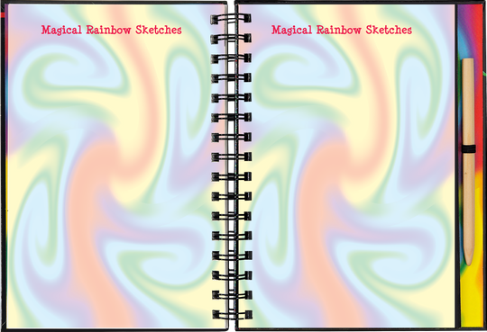 Rainbow Magic Scratch and Sketch Book
