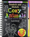 Peter Pauper Press Cozy Animals Scratch and Sketch Activity Book