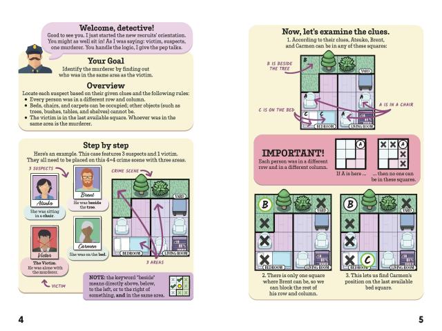 Puzzlewright Press Murdoku Back in Time Logic Puzzle Book