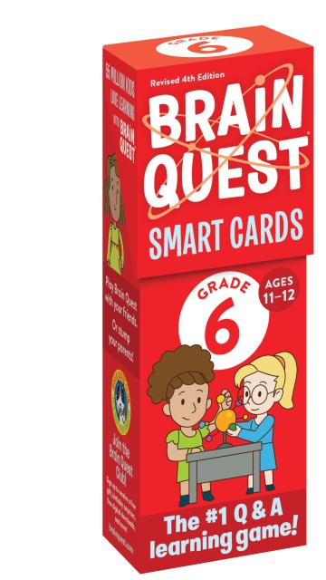 Brain Quest 6th Grade Smart Cards Revised 4th Edition