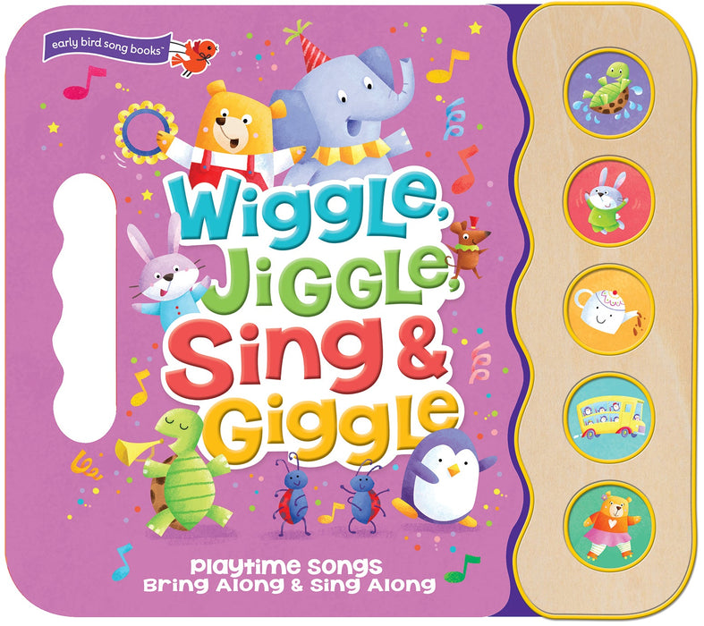 Cottage Door Press Wiggle Jiggle Sing and Giggle Interactive Sound Book