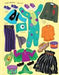 Usborne Sticker Dolly Dressing Halloween Party Book
