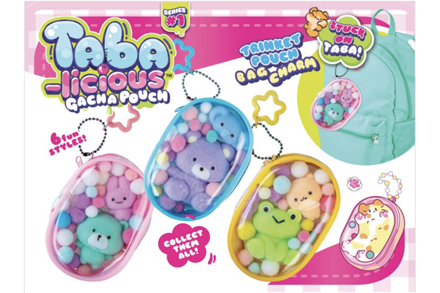 Orb Factory Taba-Licious Gacha Pouch Squishy Sensory Toy Set