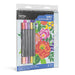 Brea Reese Color-by-Number Marker Pad Kit Fruit Floral Designs