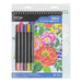 Brea Reese Color-by-Number Marker Pad Kit Fruit Floral Designs