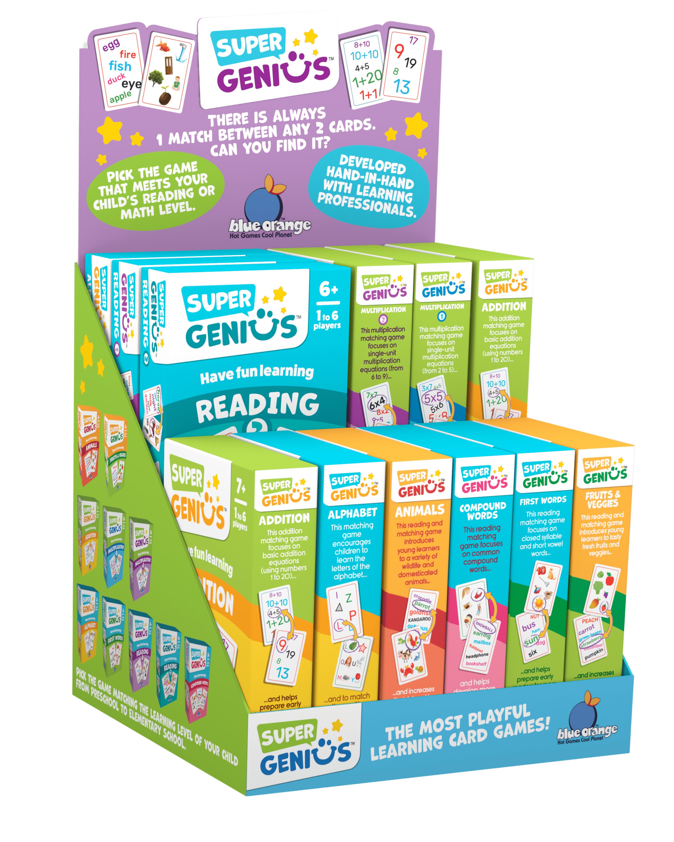 Super Genius Reading 1 Flash Cards: The Clever Card Challenge