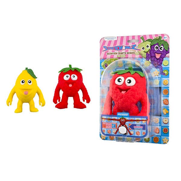 StretchaPalz Scented Fruits Series Fidget Squishy Toy (1pc) Ships Assorted