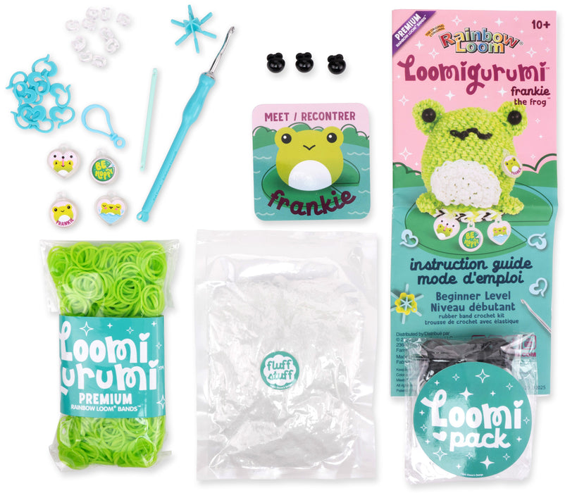 Rainbow Loom Loomigurumi Frog Craft Kit