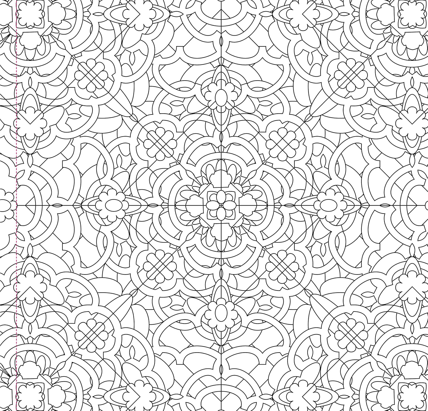 Peter Pauper Press Kaleidoscope Designs Adult Coloring Book