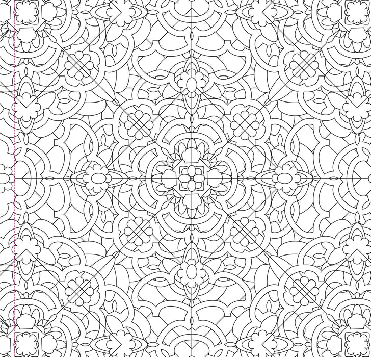 Peter Pauper Press Kaleidoscope Designs Adult Coloring Book