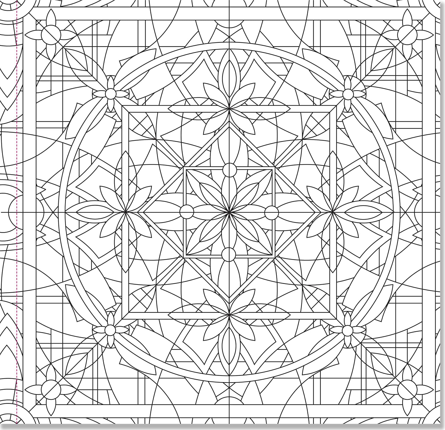 Peter Pauper Press Kaleidoscope Designs Adult Coloring Book
