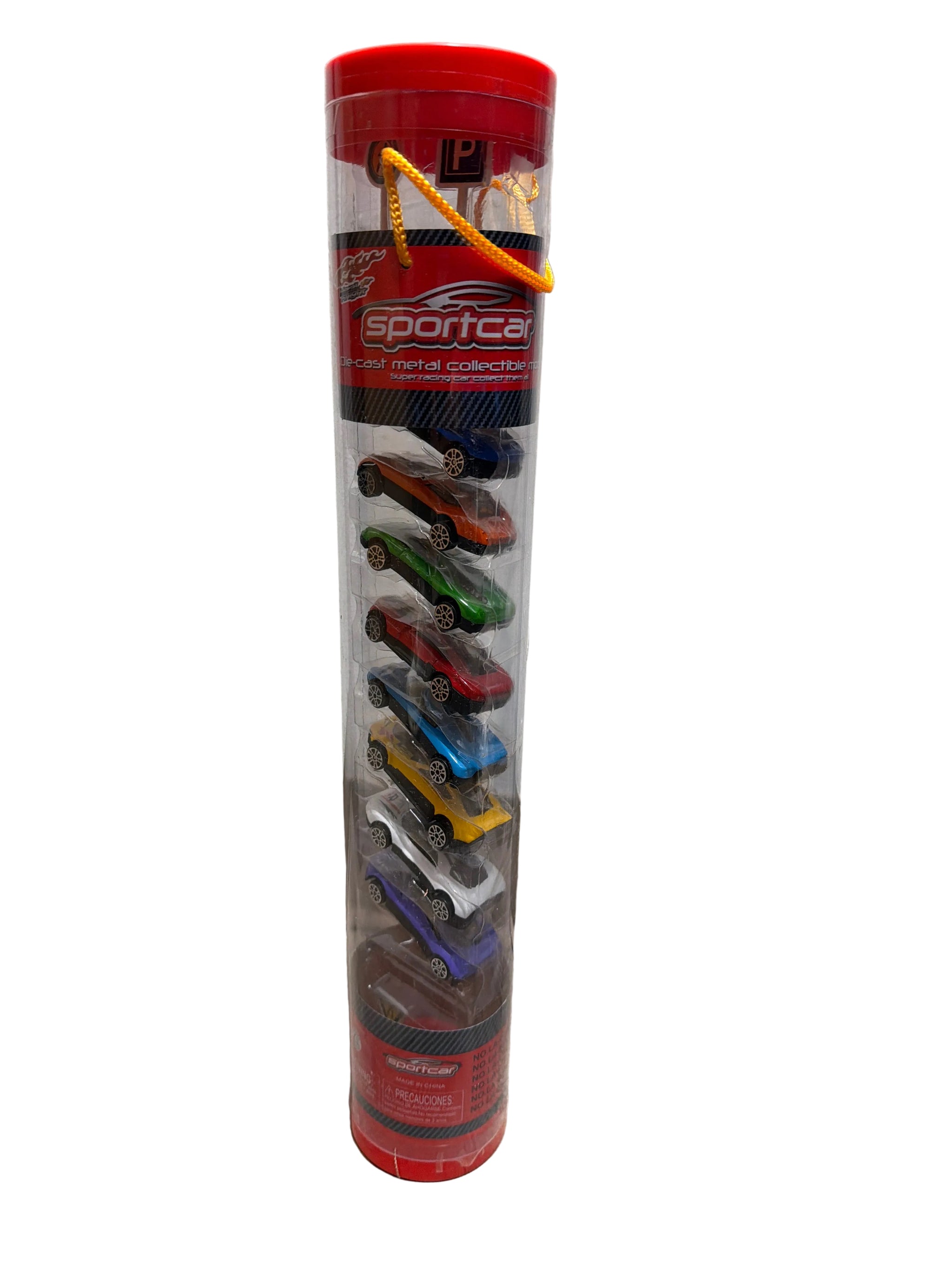 Die Cast Pull Back Tubes Sportcar metal