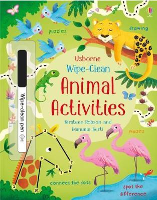 Wipe Clean Animal Activities