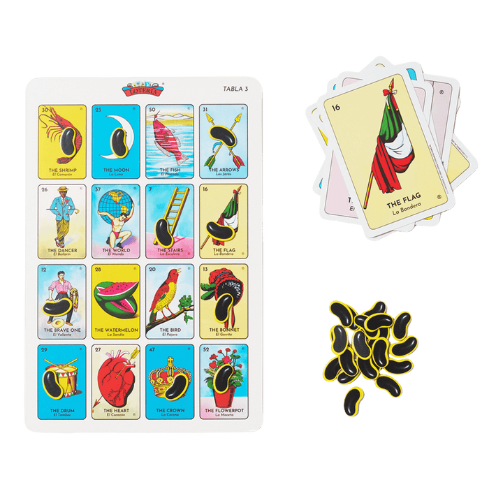 Asmodee Loteria Bilingual Edition Board Game ASMLOTBIL01
