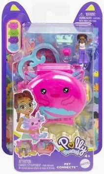Polly Pocket Pet Connects Stackable Compact Playset - Assorted
