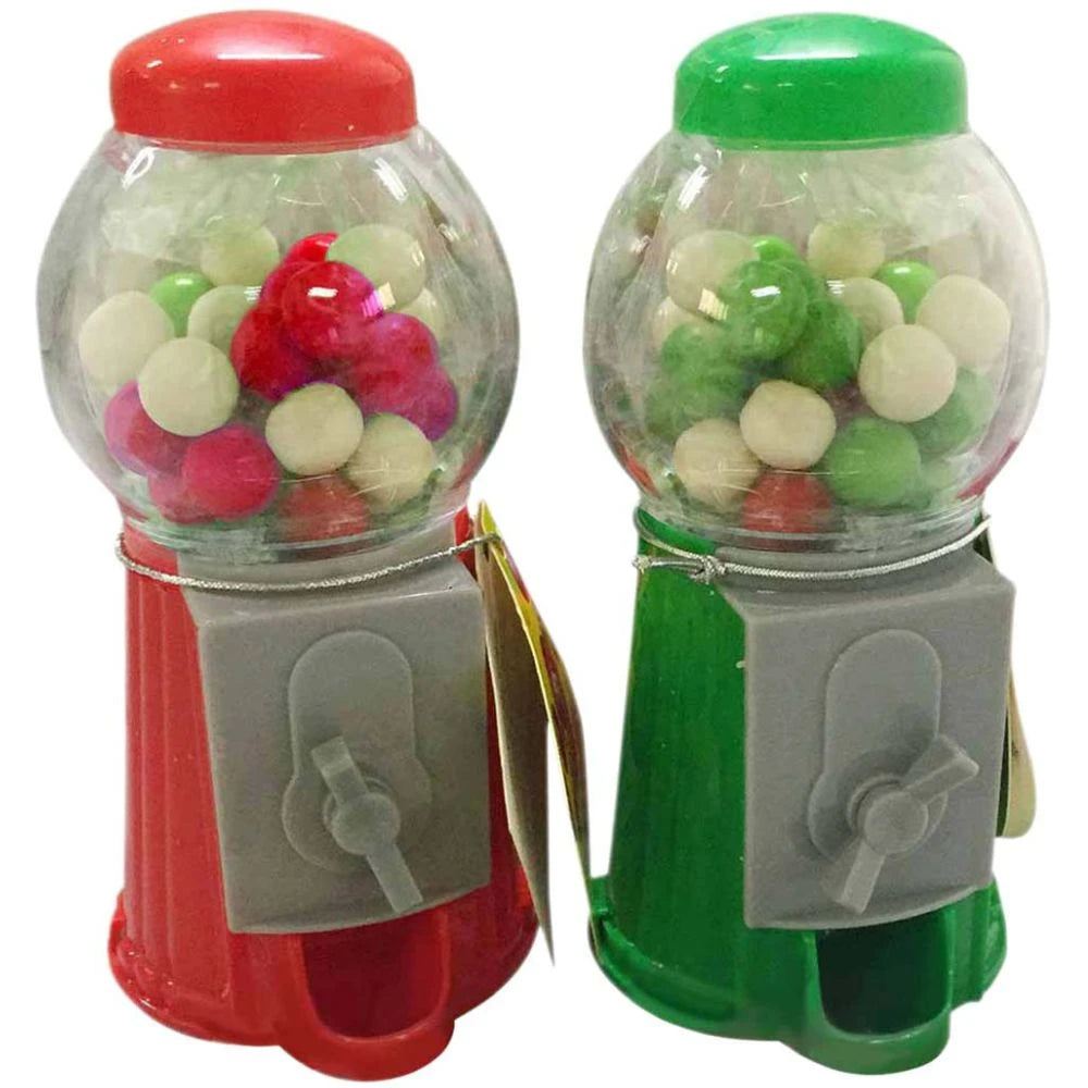 Christmas Mini Gumball Machine Candy 1.05 oz