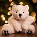 Antonio Baby Polar Bear Plush Toy: Soft, Huggable 16-inch Stuffed Animal