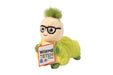 Douglas Atom Bookworm Plush Toy 7.5-Inch Green
