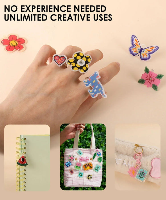 Grabie Bloom Post DIY Shrink Art Craft Kit