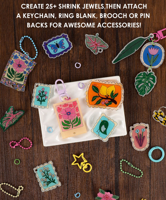 Grabie Bloom Post DIY Shrink Art Craft Kit