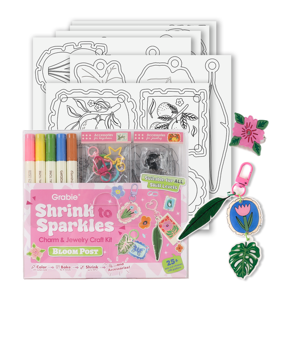 Grabie Bloom Post DIY Shrink Art Craft Kit