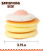 Grabie Ultimate Fluffy Egg Pancakes Stress Relief Squishy Toy
