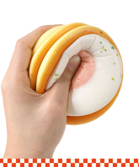 Grabie Ultimate Fluffy Egg Pancakes Stress Relief Squishy Toy