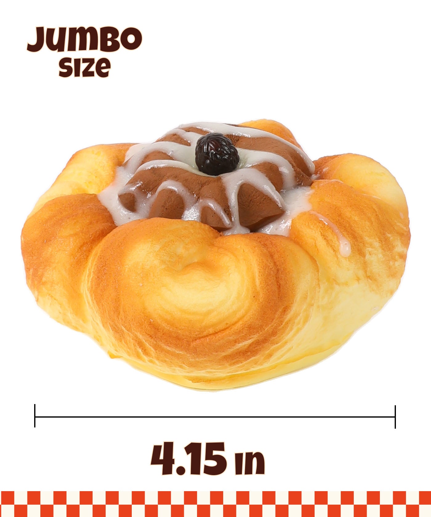 Grabie Ultimate Bloom Bun Sundae Stress Relief Squishy Toy