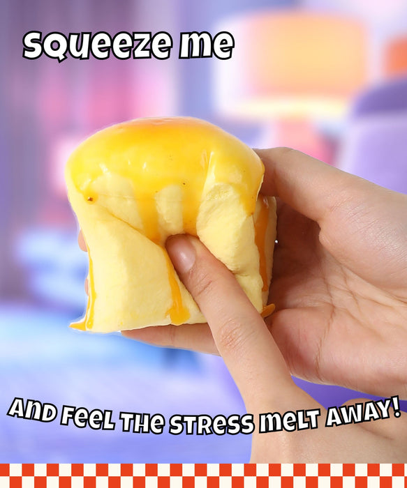 Grabie Ultimate Melty Butter Cube Stress Relief Squishy Toy