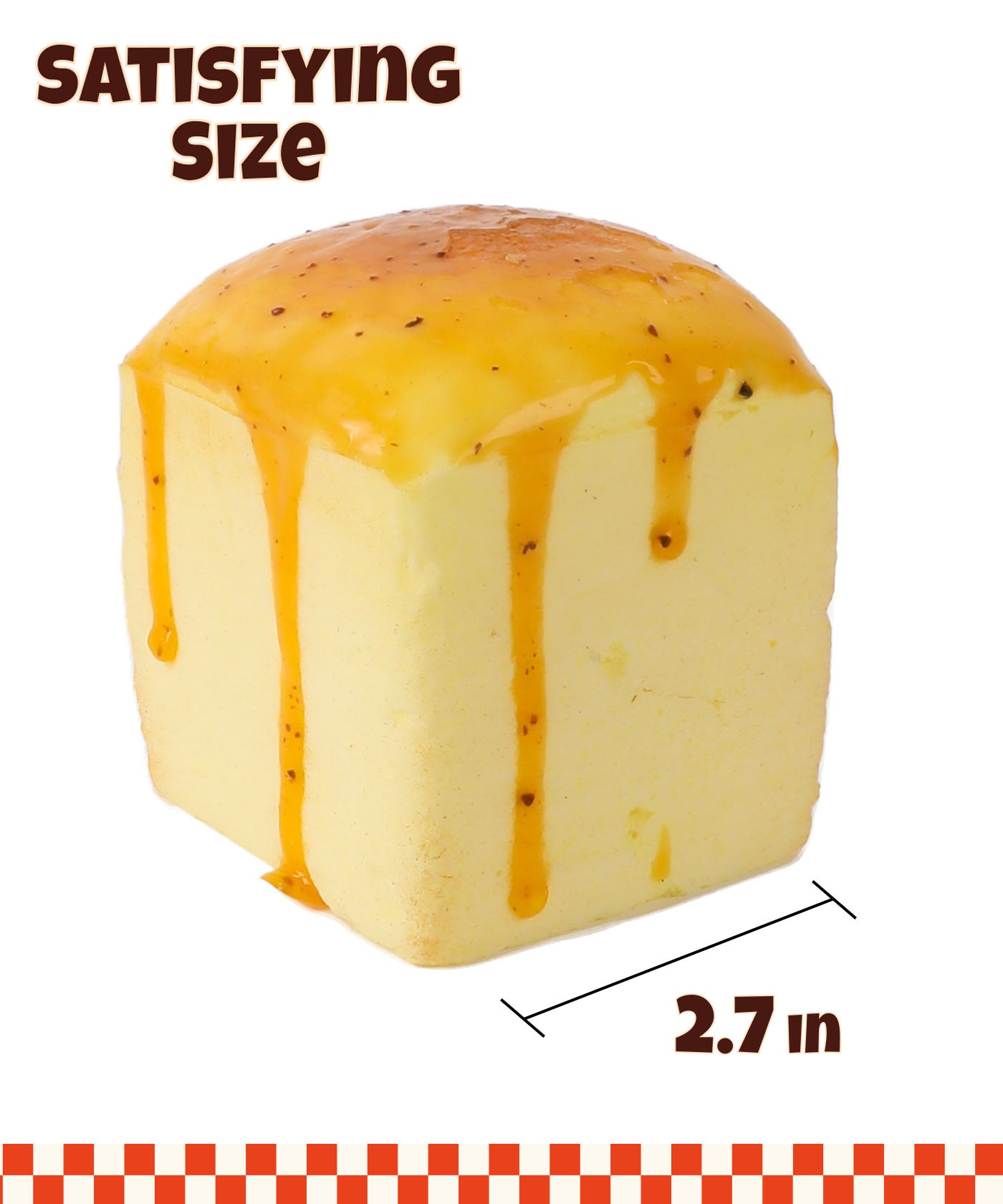 Grabie Ultimate Melty Butter Cube Stress Relief Squishy Toy