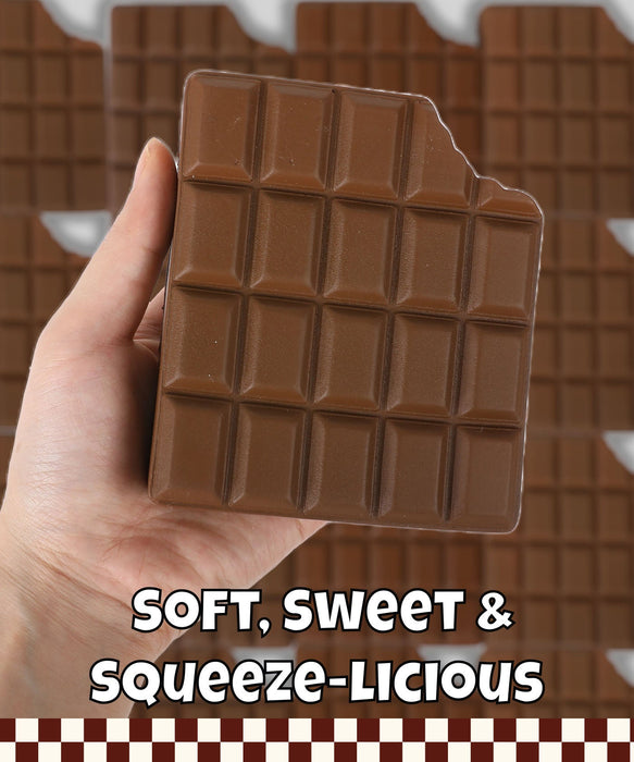 Grabie Ultimate Chocolate Chunky Bar Stress Relief Squishy Toy