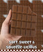 Grabie Ultimate Chocolate Chunky Bar Stress Relief Squishy Toy