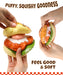 Grabie Ultimate Teriyaki Burger Bun Stress Relief Squishy Toy