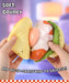 Grabie Ultimate Teriyaki Burger Bun Stress Relief Squishy Toy