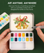 Grabie Watercolor Pocket Set of 12 With Brush Holiday Colors (Pack of 6)