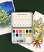 Grabie Watercolor Pocket Set of 12 With Brush Holiday Colors (Pack of 6)