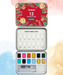 Grabie Watercolor Pocket Set of 12 With Brush Holiday Colors (Pack of 6)