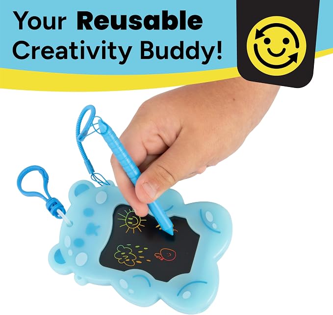 Sketch Pals Gummy Bear Clip Red, Green or Blue