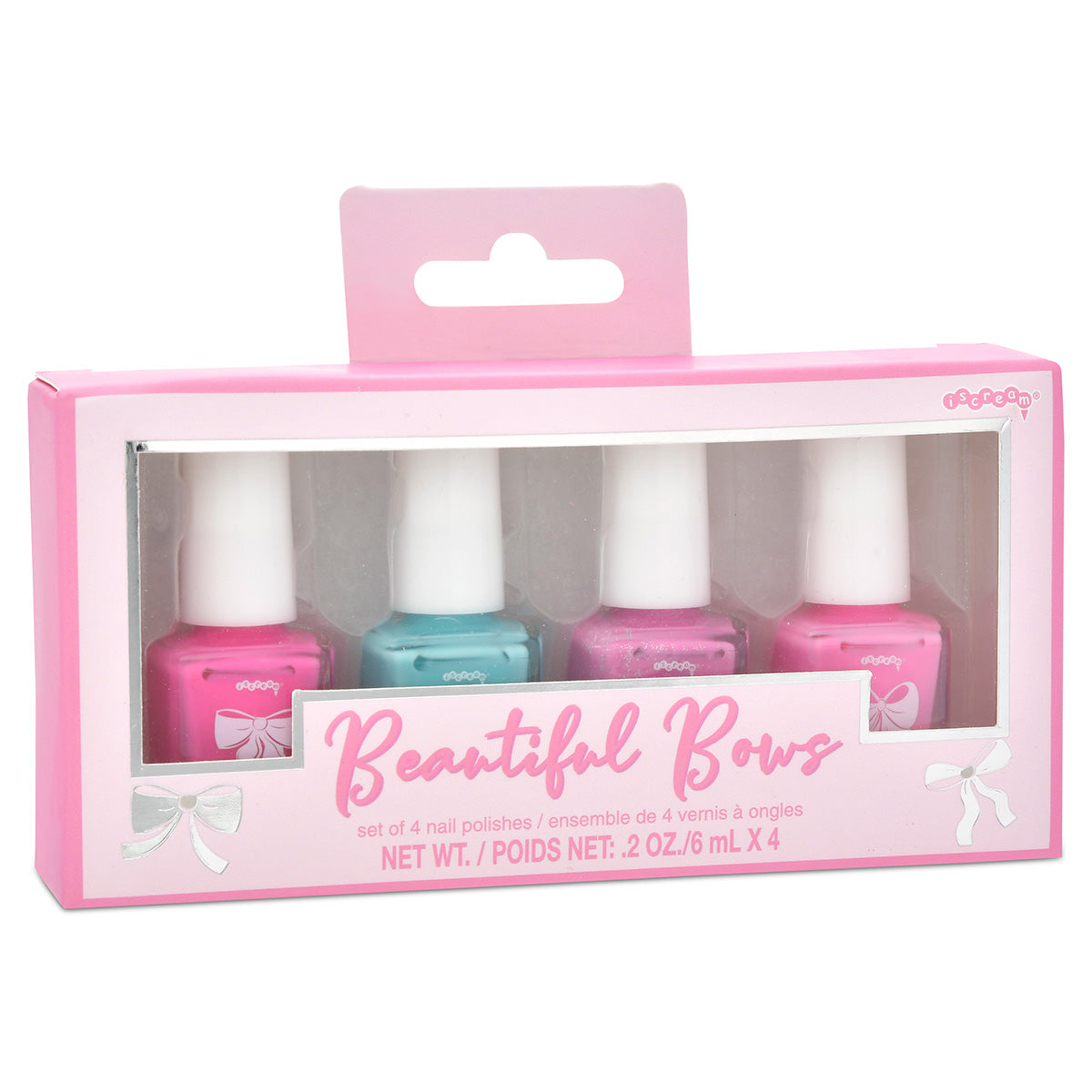 Iscream Kids Beautiful Bows Nail Polish Set