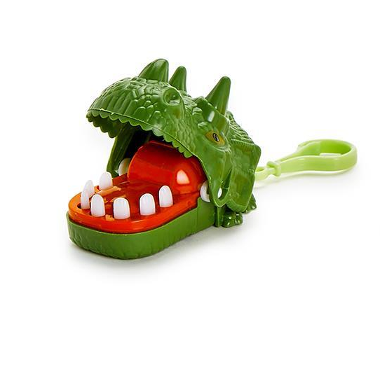 Biting Dinosaur Clip on