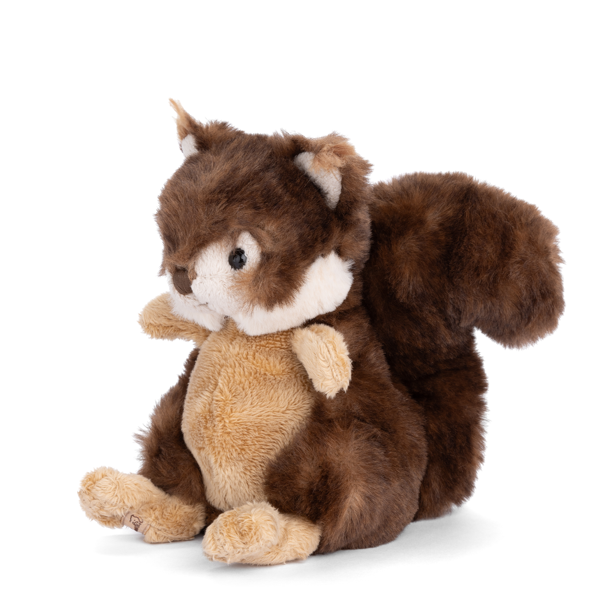 Brunis the Cuddly Brown White Beige Squirrel Plush Stuffed Animal Toy