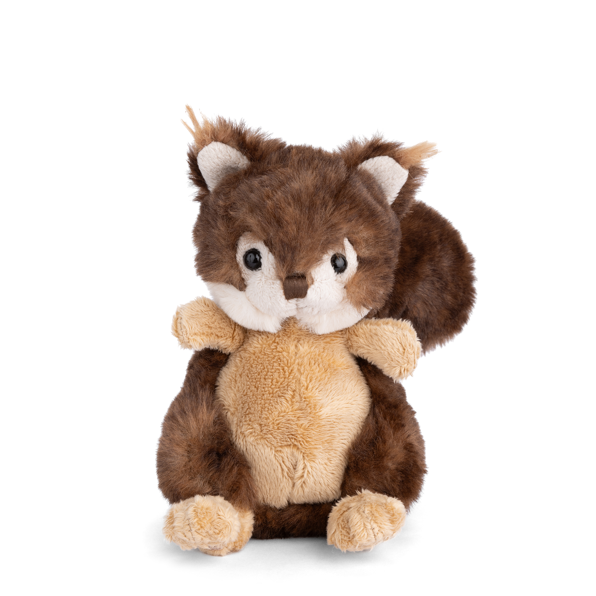 Brunis the Cuddly Brown White Beige Squirrel Plush Stuffed Animal Toy
