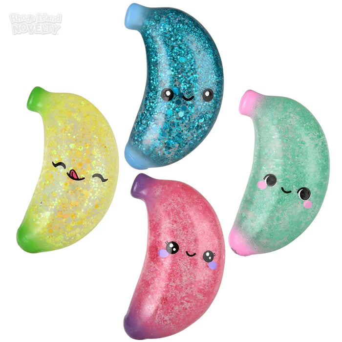 Sugar Squeezy Banana 4.7-Inch Soft Stress Relief Toy