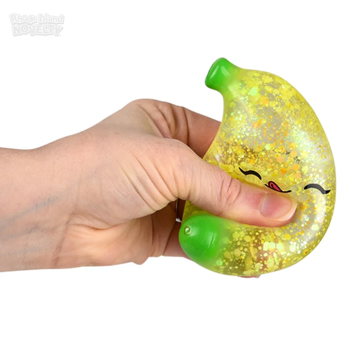Sugar Squeezy Banana 4.7-Inch Soft Stress Relief Toy