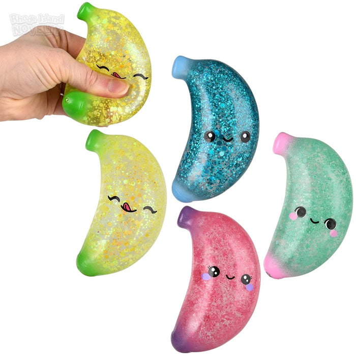 Sugar Squeezy Banana 4.7-Inch Soft Stress Relief Toy