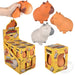 Squish and Stretch Capybara Fidget Toy 3.5-Inch Display