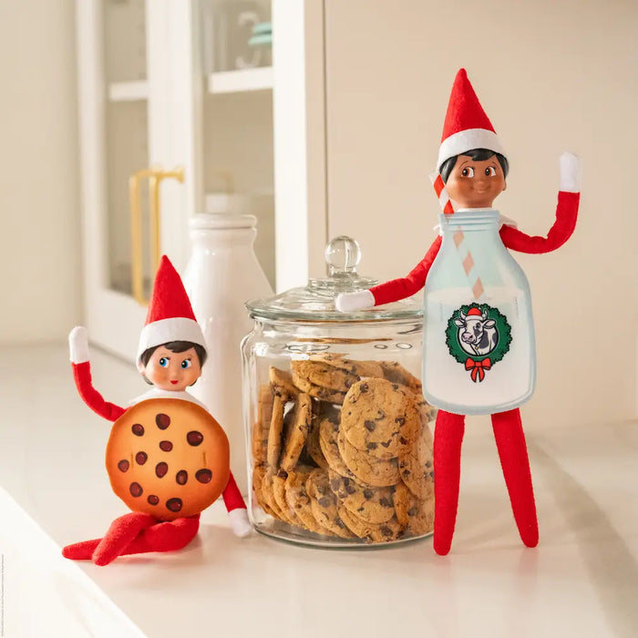 The Elf on the Shelf Milk & Cookies Elf Costume Set